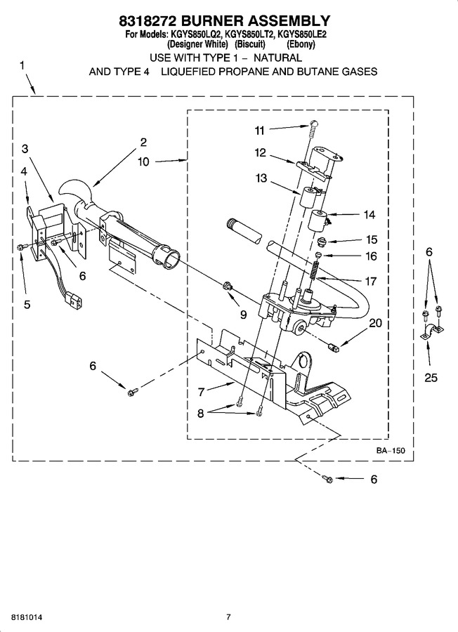 Diagram for KGYS850LQ2