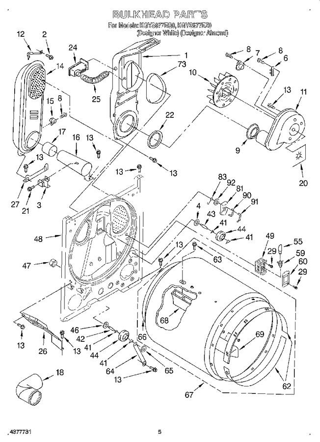 Diagram for KGYS977EZ0