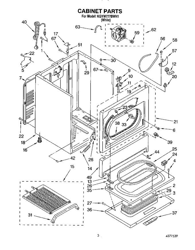 Diagram for KGYW777BWH1