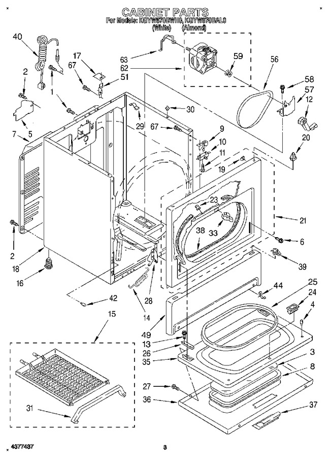 Diagram for KGYW870BAL0