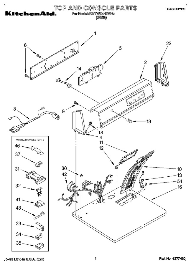 Diagram for KGYW977BWH0