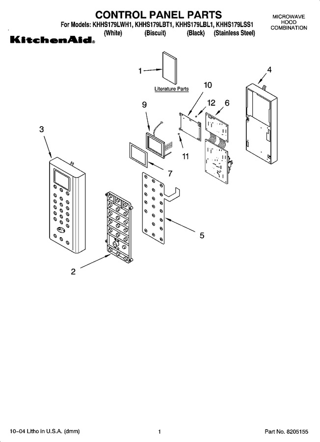 Diagram for KHHS179LWH1