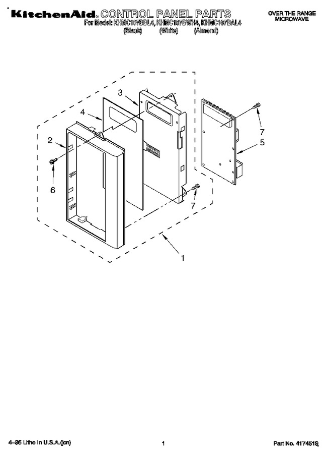 Diagram for KHMC107BWH4