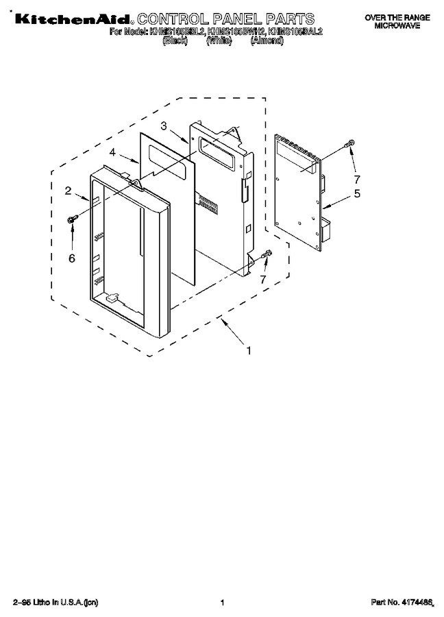 Diagram for KHMS105BWH2