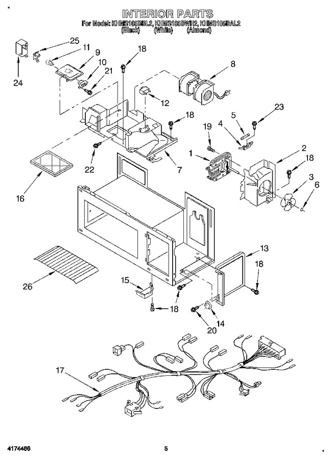 Diagram for KHMS105BBL2