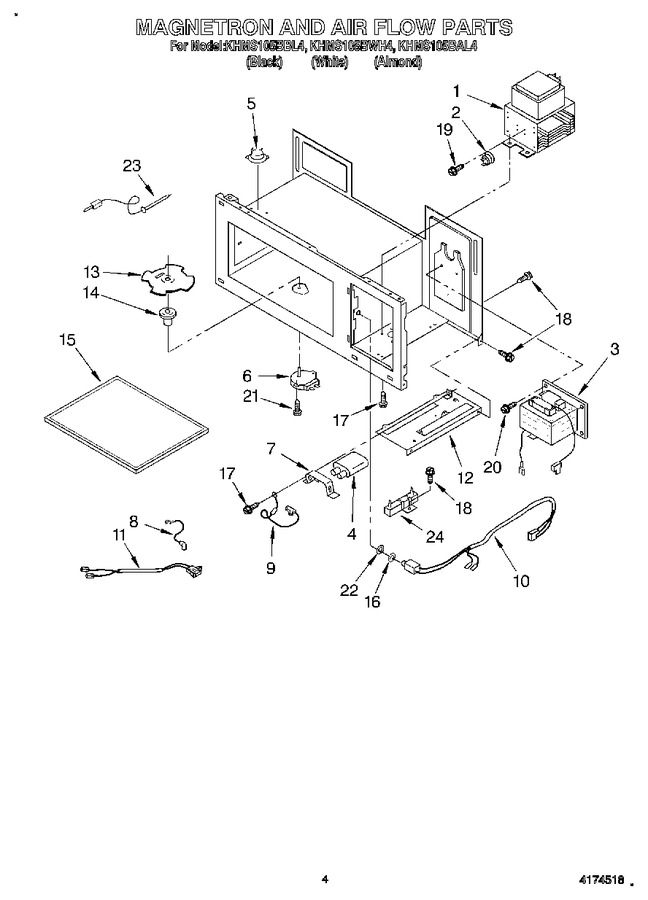 Diagram for KHMS105BBL4