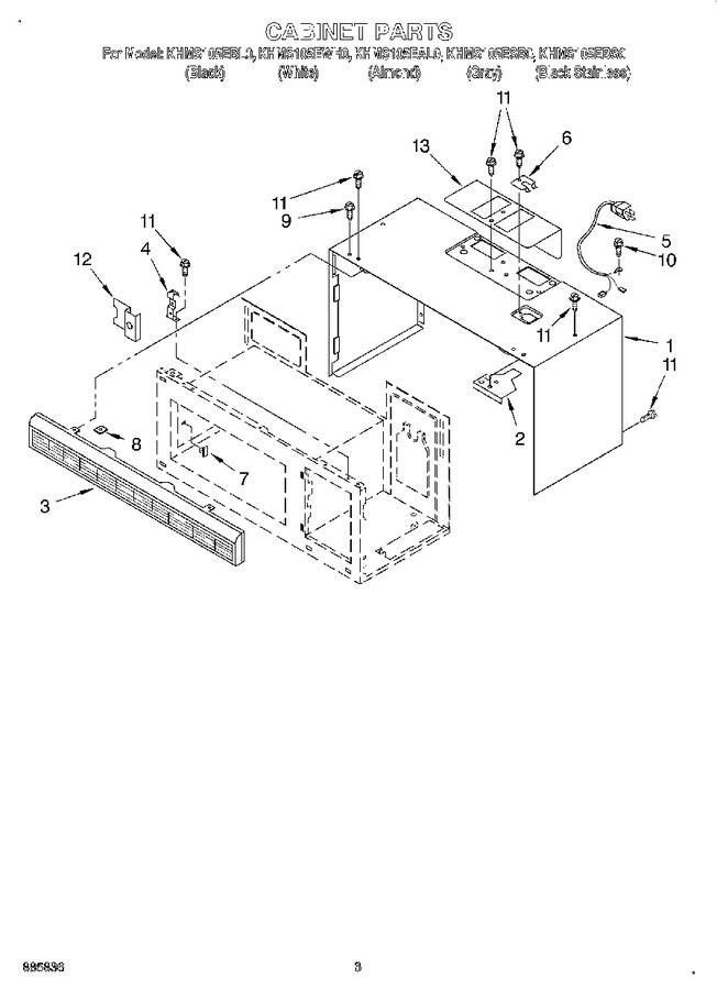 Diagram for KHMS105EBL0