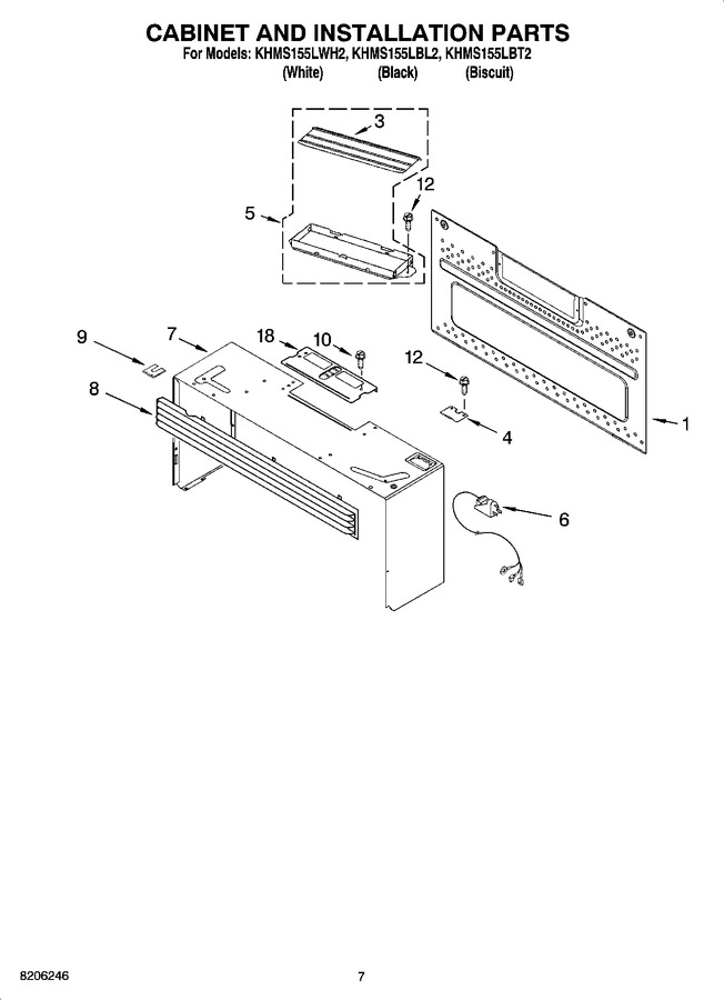Diagram for KHMS155LBL2