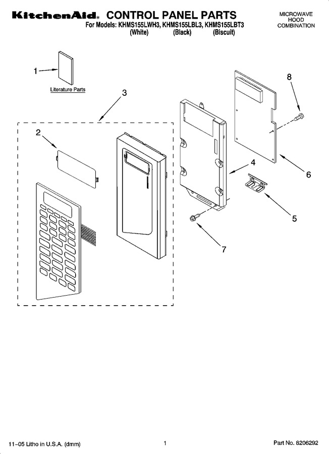 Diagram for KHMS155LBL3
