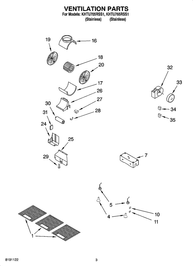 Diagram for KHTU705RSS1