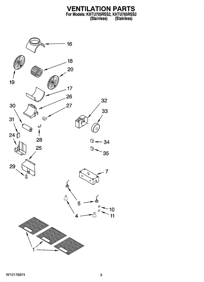 Diagram for KHTU705RSS2