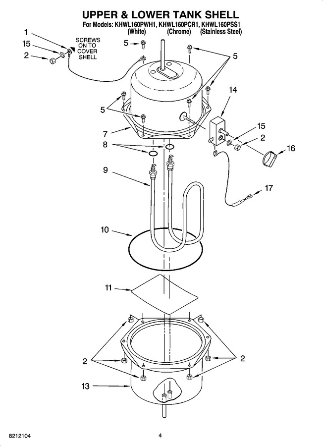 Diagram for KHWL160PWH1