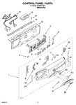 Diagram for 03 - Control Panel Parts