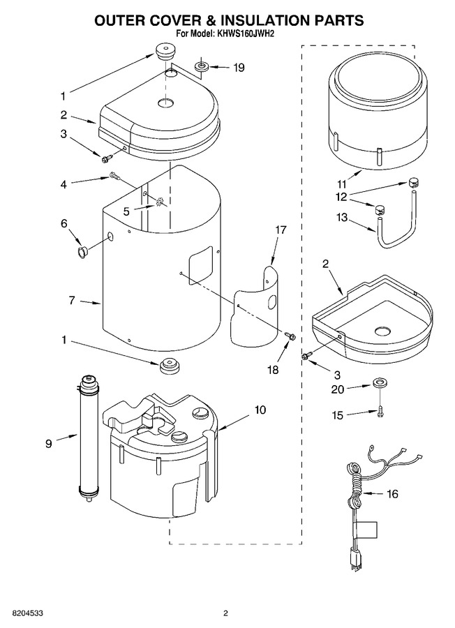 Diagram for KHWS160JBT2