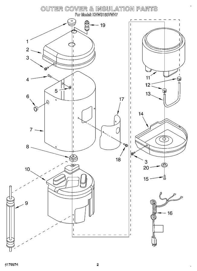 Diagram for KHWS160VCR7