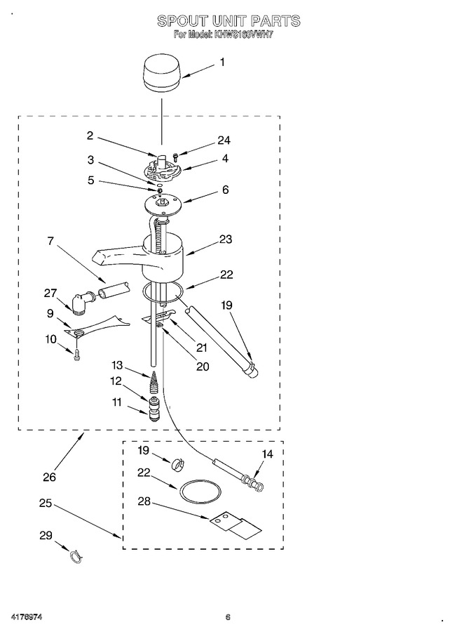 Diagram for KHWS160VCR7