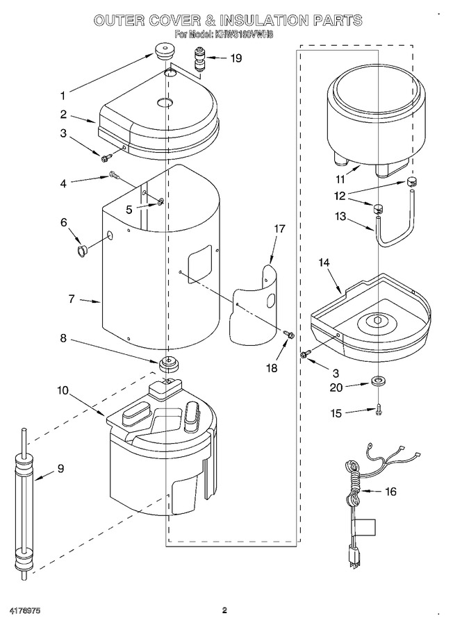 Diagram for KHWS160VAL8