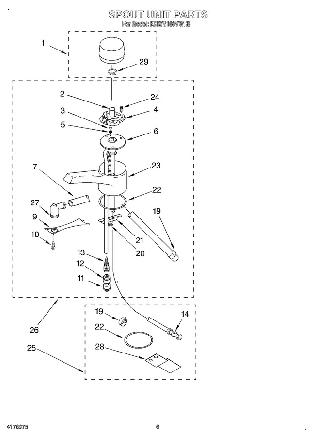 Diagram for KHWS160VAL8