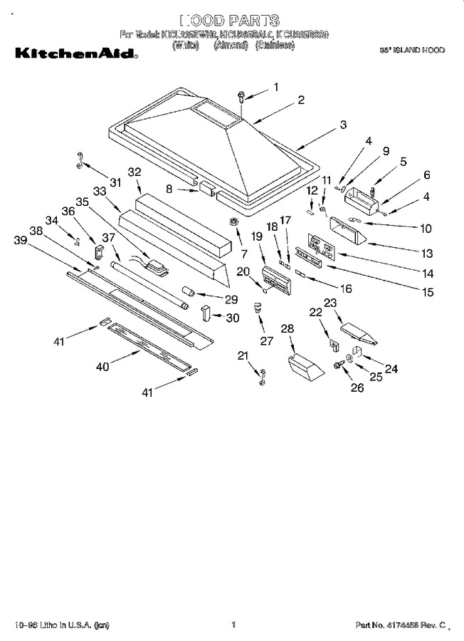 Diagram for KICU265BWH0