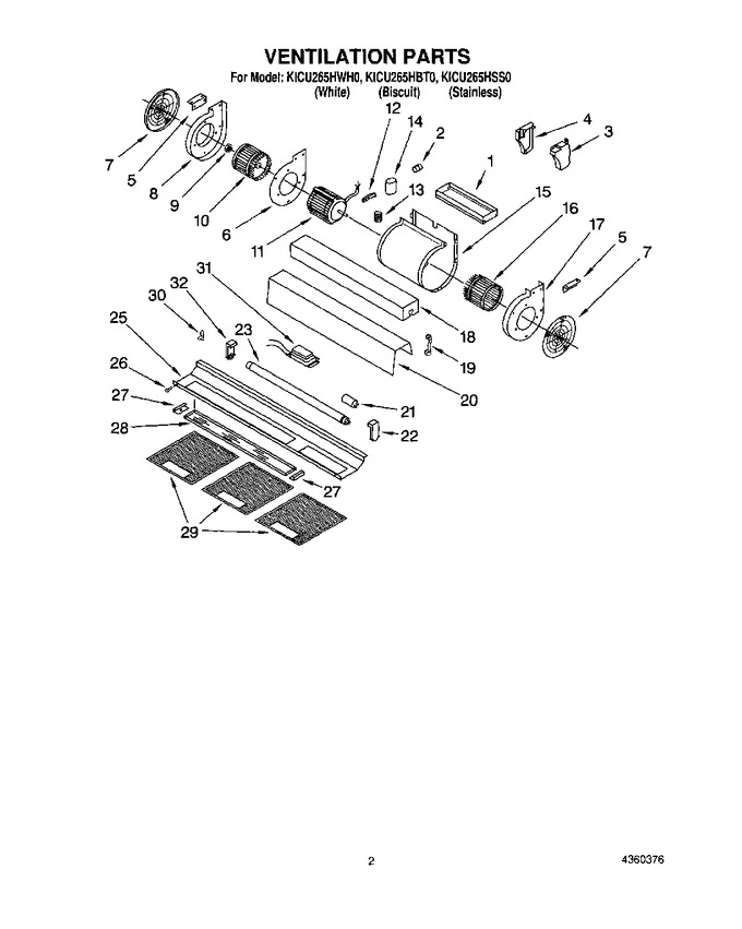 Diagram for KICU265HWH0
