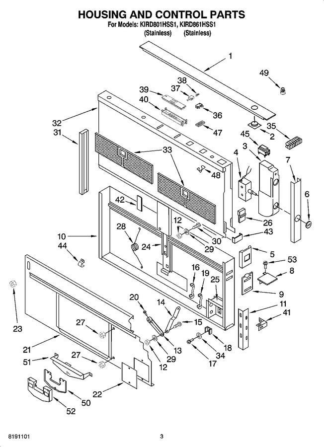 Diagram for KIRD861HSS1