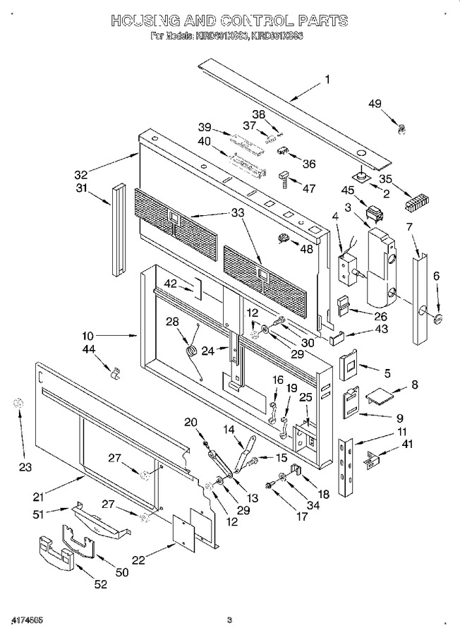 Diagram for KIRD801XSS3