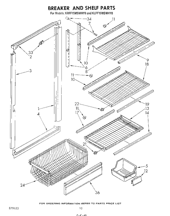 Diagram for KRFF15SWH10