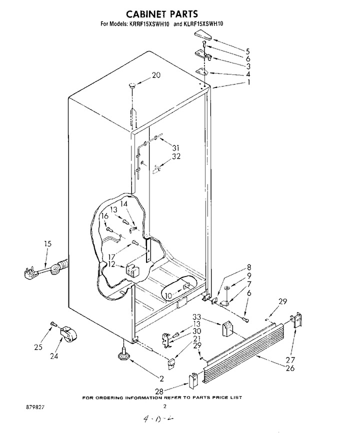 Diagram for KRRF15XSWH10