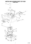 Diagram for 02 - Motor And Housing Parts Top View