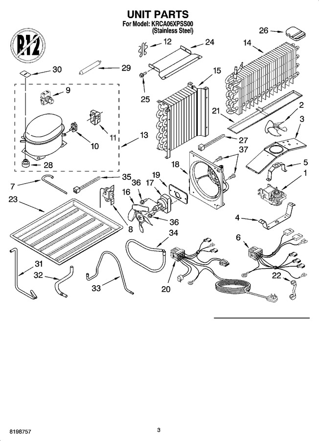 Diagram for KRCA06XPSS00