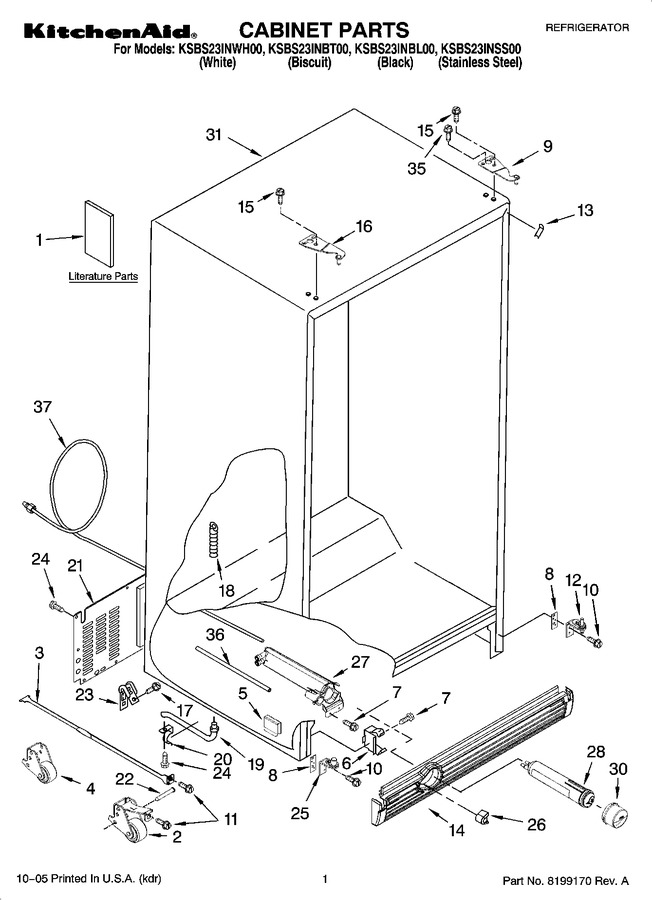 Diagram for KSBS23INWH00