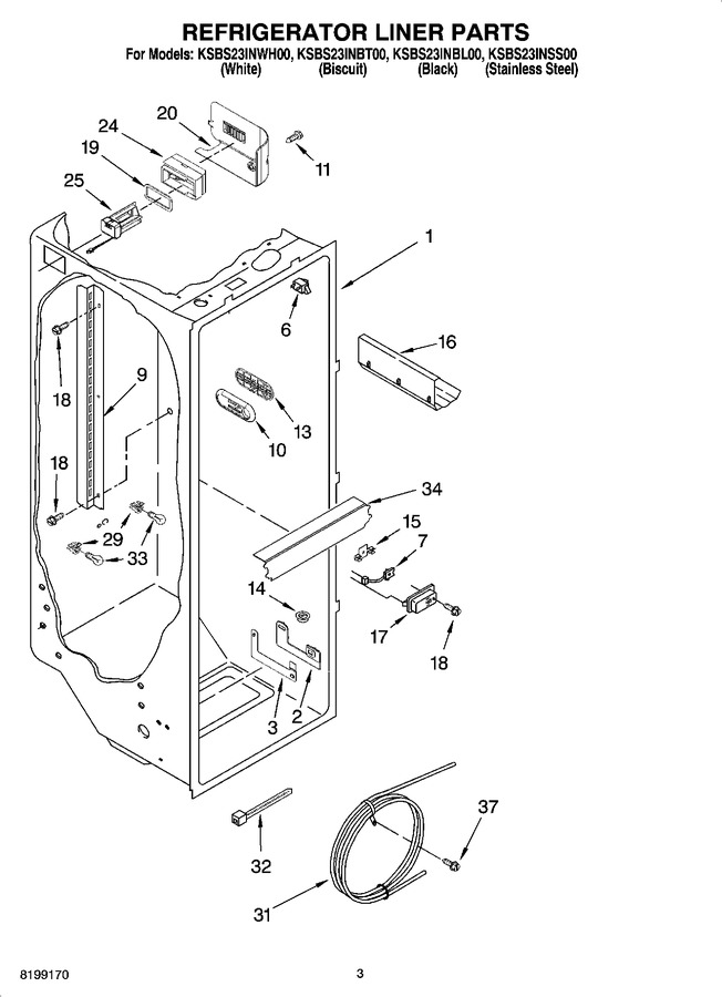 Diagram for KSBS23INWH00