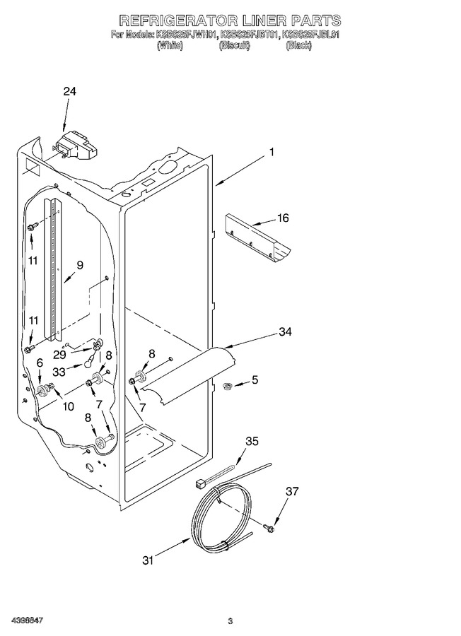 Diagram for KSBS25FJBL01