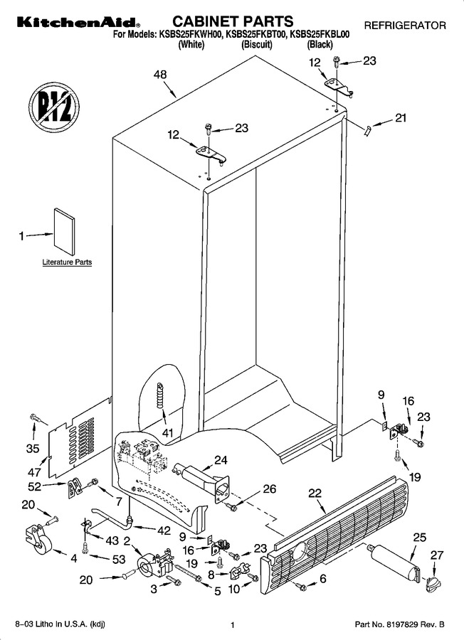 Diagram for KSBS25FKBL00