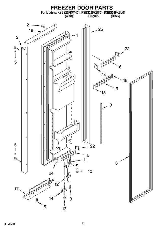 Diagram for KSBS25FKWH01