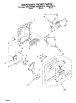 Diagram for 08 - Dispenser Front