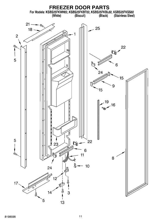 Diagram for KSBS25FKWH02
