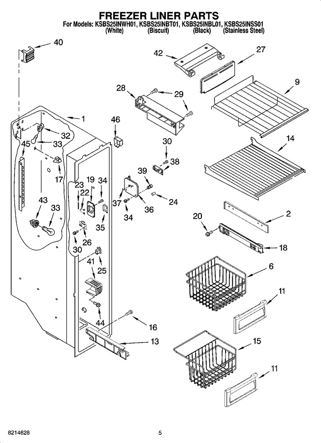 Diagram for KSBS25INWH01