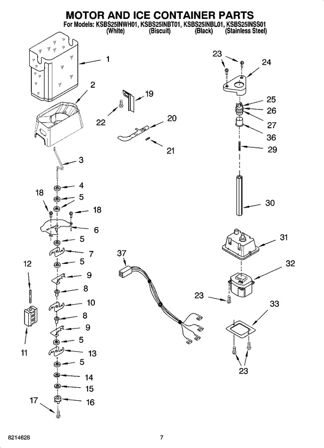 Diagram for KSBS25INWH01
