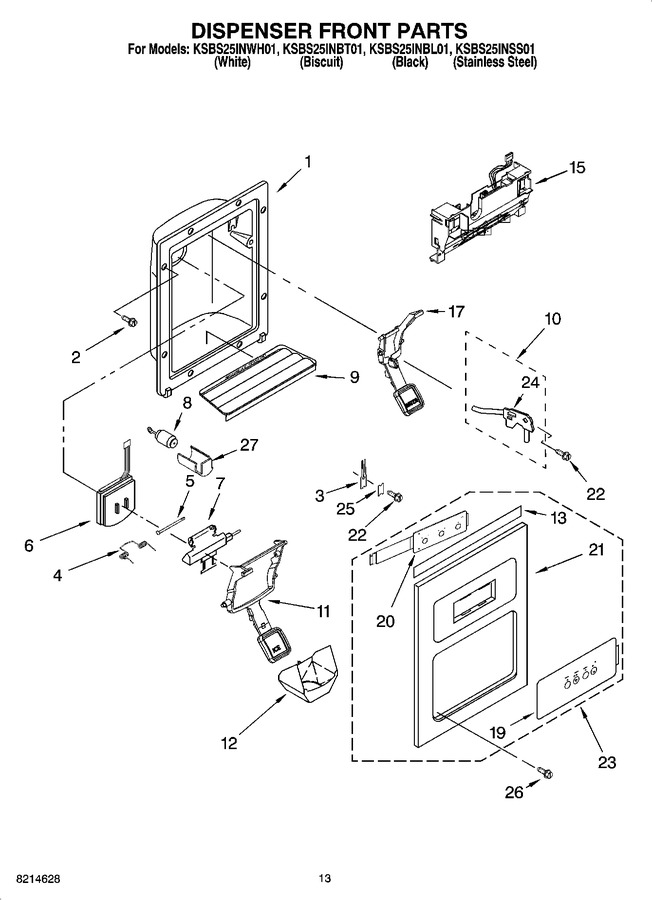Diagram for KSBS25INWH01