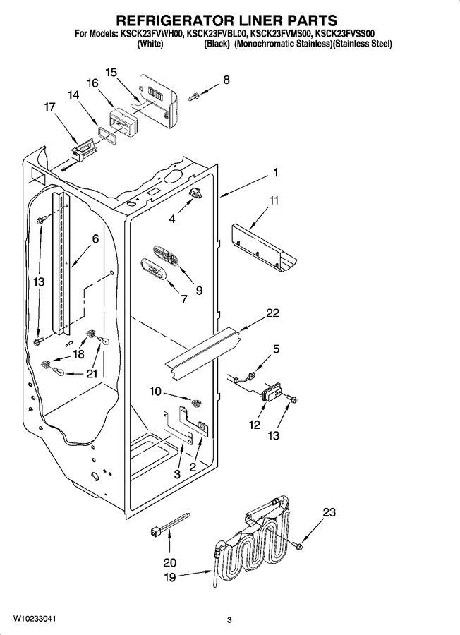 Diagram for KSCK23FVSS00