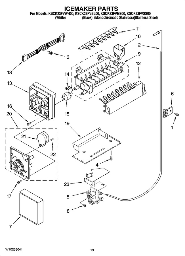 Diagram for KSCK23FVBL00