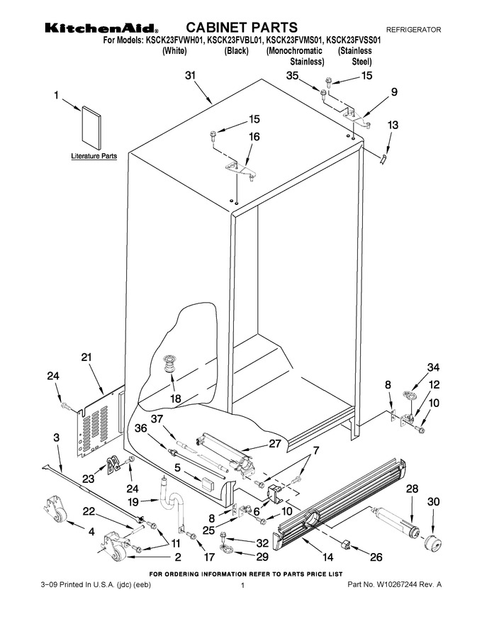 Diagram for KSCK23FVWH01