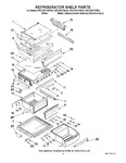 Diagram for 03 - Refrigerator Shelf Parts