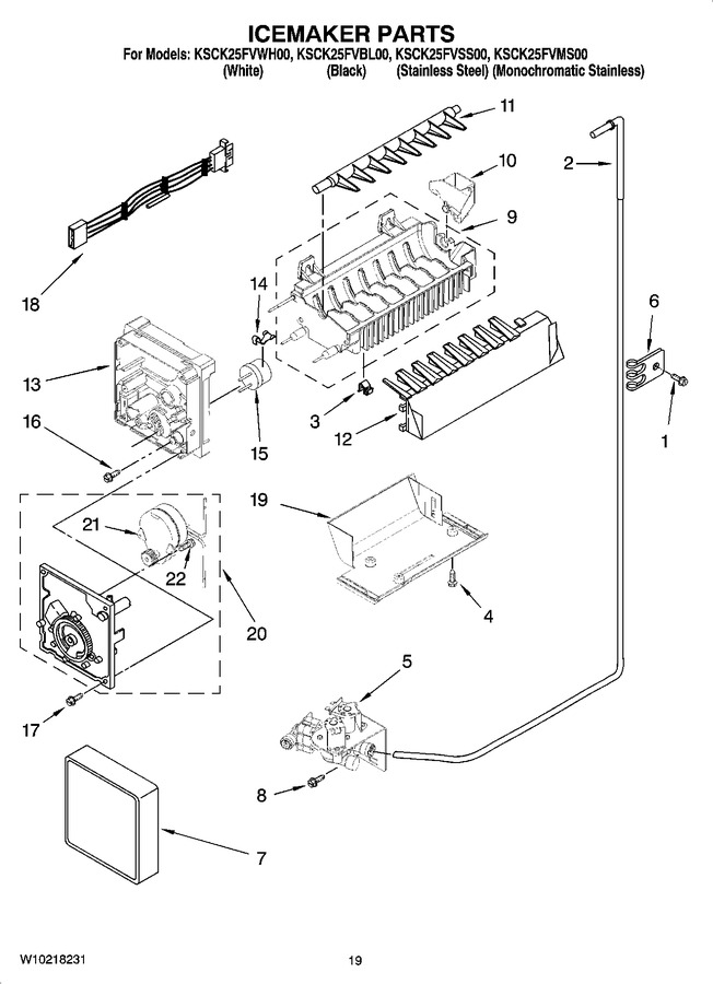 Diagram for KSCK25FVBL00