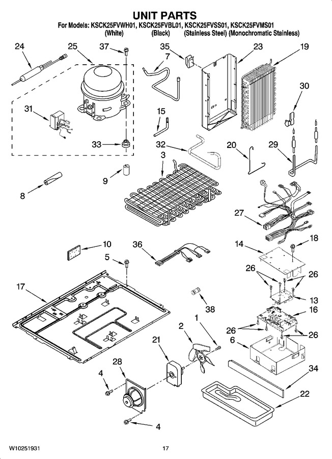 Diagram for KSCK25FVWH01