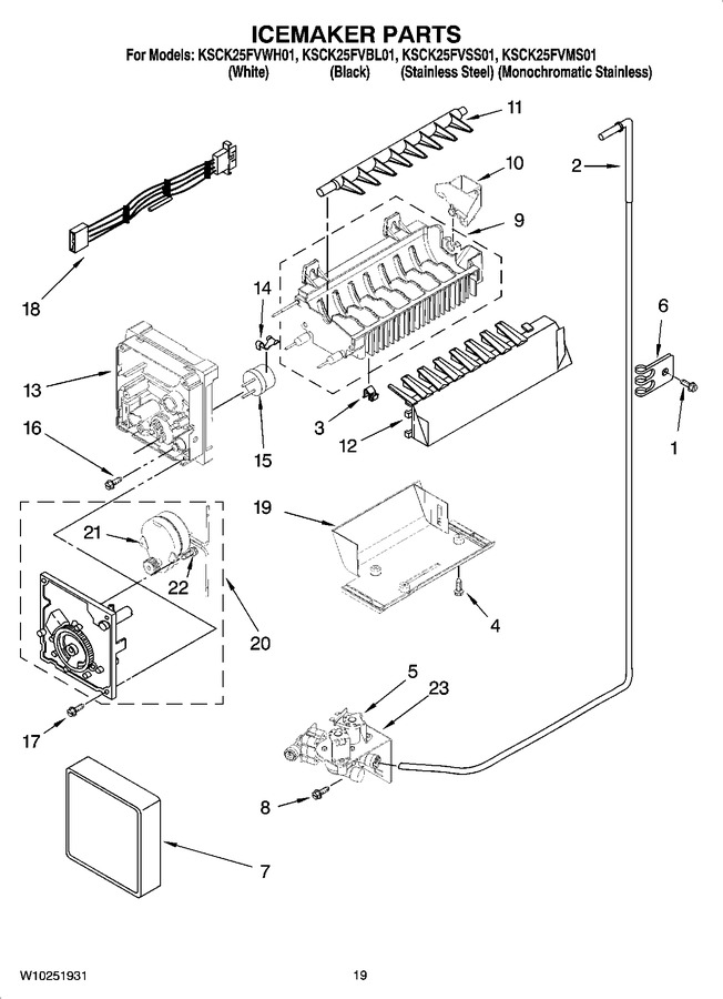 Diagram for KSCK25FVWH01