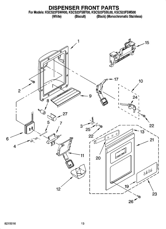 Diagram for KSCS23FSBL00