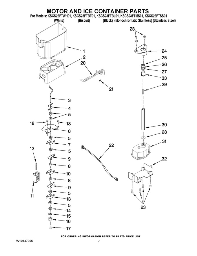 Diagram for KSCS23FTWH01