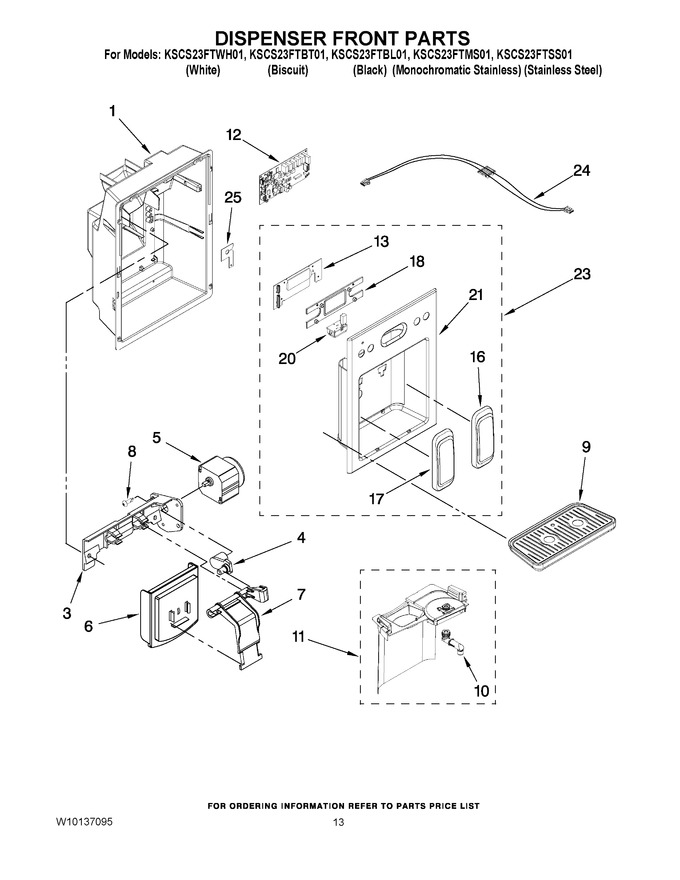 Diagram for KSCS23FTWH01